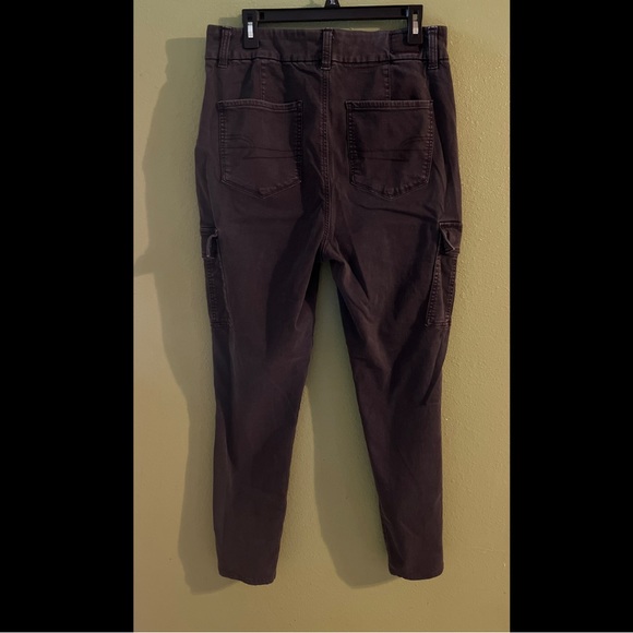 American Eagle Cargo High Waisted Skinny Jeans - Picture 2 of 3